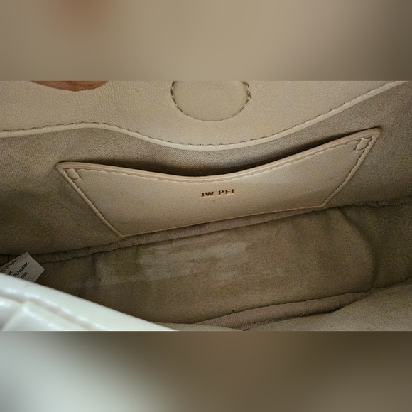 JW PEI White Gabbi Ruched Hobo Hangbag Bag NWOT - Picture 13 of 16